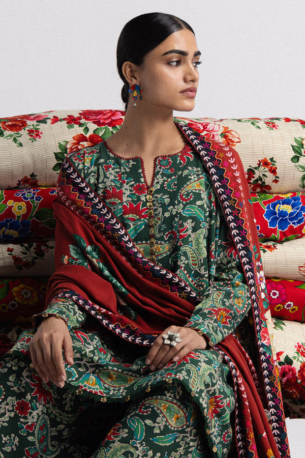 Zara ShahJahan | Coco Prints Winter 26 | Sofia-6B - by Libasekhas UK - Registered Vendor of : Zara ShahJahan - 100% Original Designer Dress