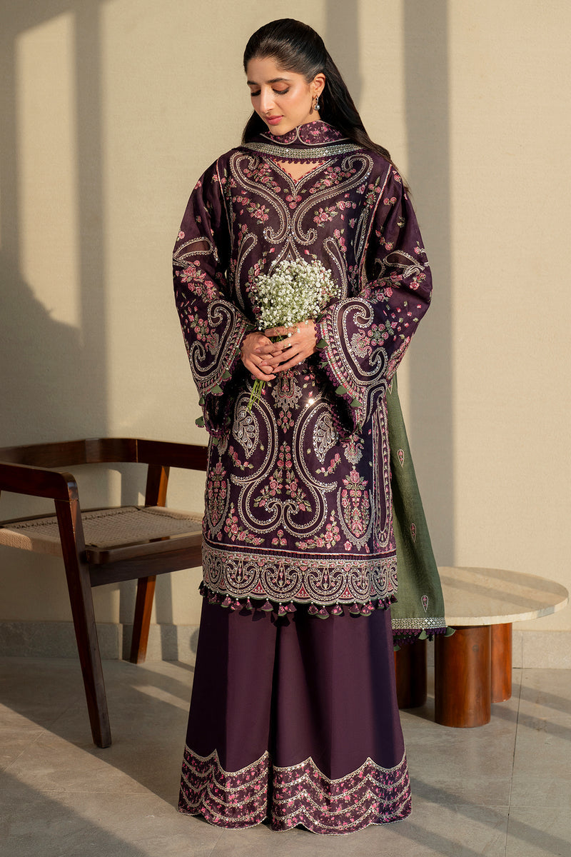 Jazmin | Shahkaar Luxury Lawn 25 | SL25-D6 - by - Libasekhas UK - Registered Vendor of : Jazmin - 100% Original Designer Dresss