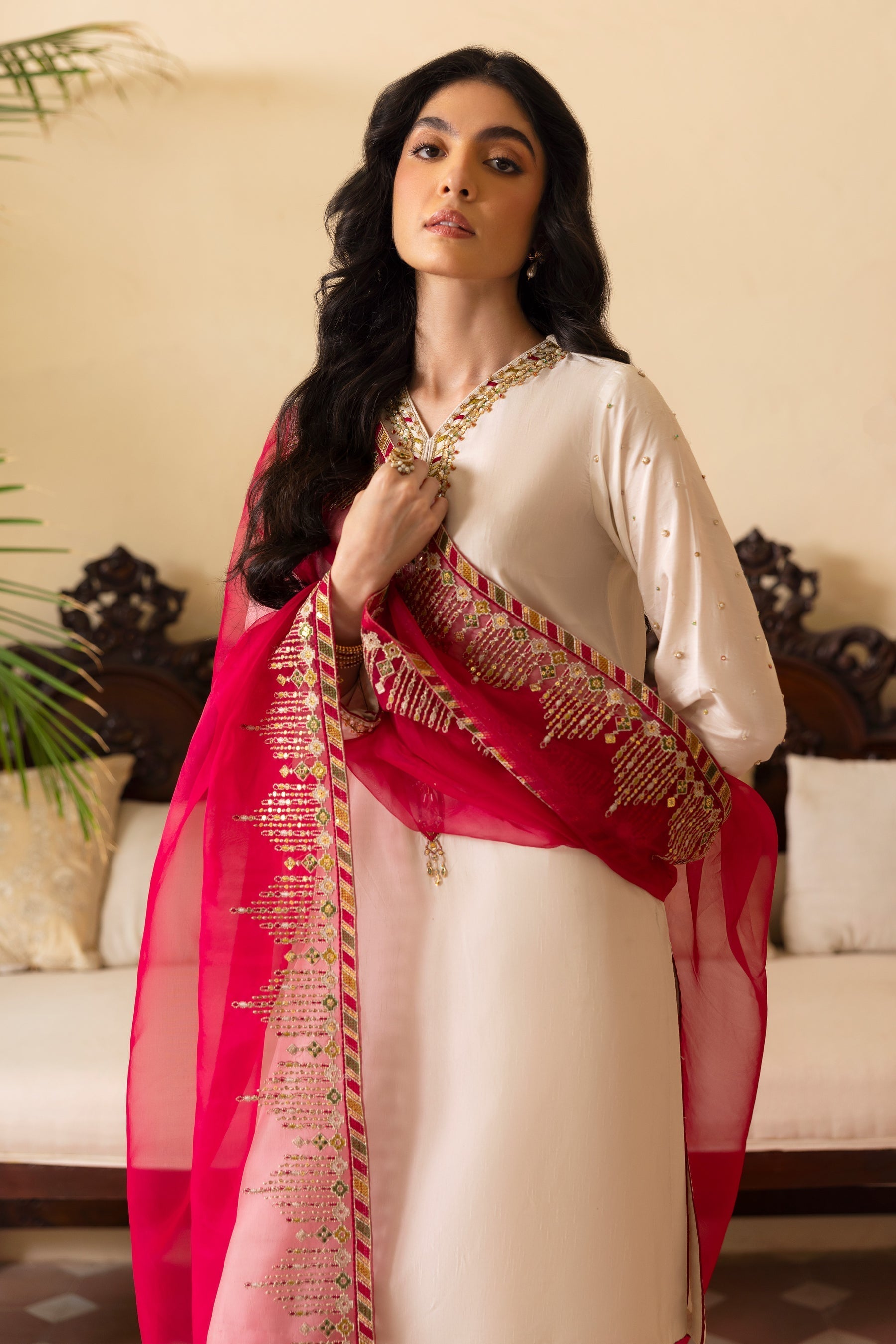 Naqshi | Rijaas Luxury Pret 24 | ABISH - by - Libasekhas UK - Registered Vendor of : Naqshi - 100% Original Designer Dresss