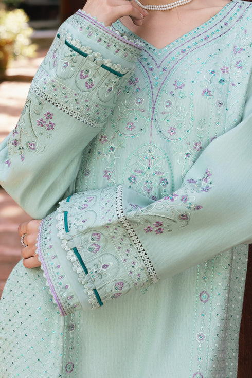 Naqshi | Nuri Khaddar Velvet Marina | Salsabeel - by Libasekhas UK - Registered Vendor of : Naqshi - 100% Original Designer Dress