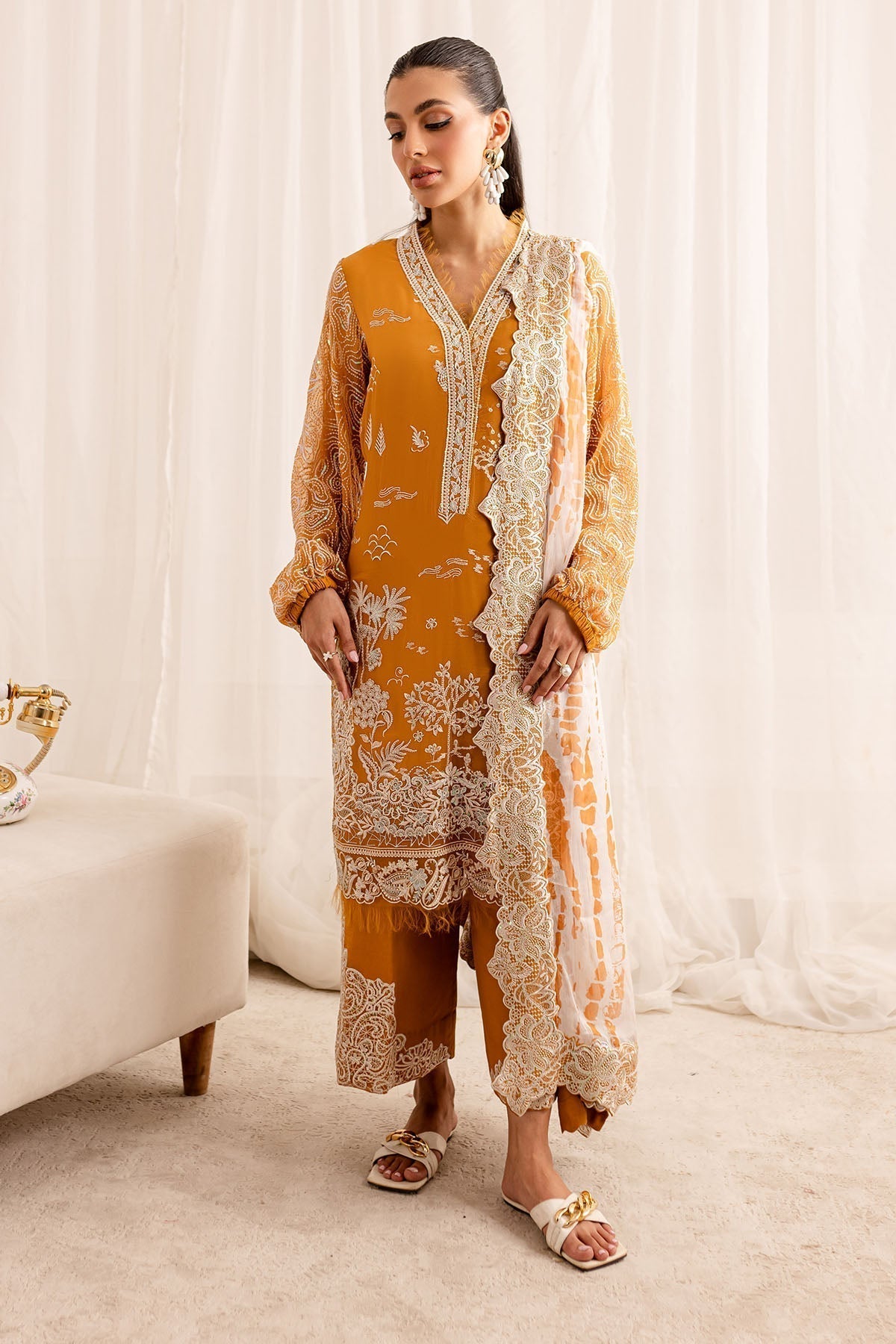 Nureh | Fancy Formals | NP-508 - by - Libasekhas UK - Registered Vendor of : Nureh - 100% Original Designer Dresss