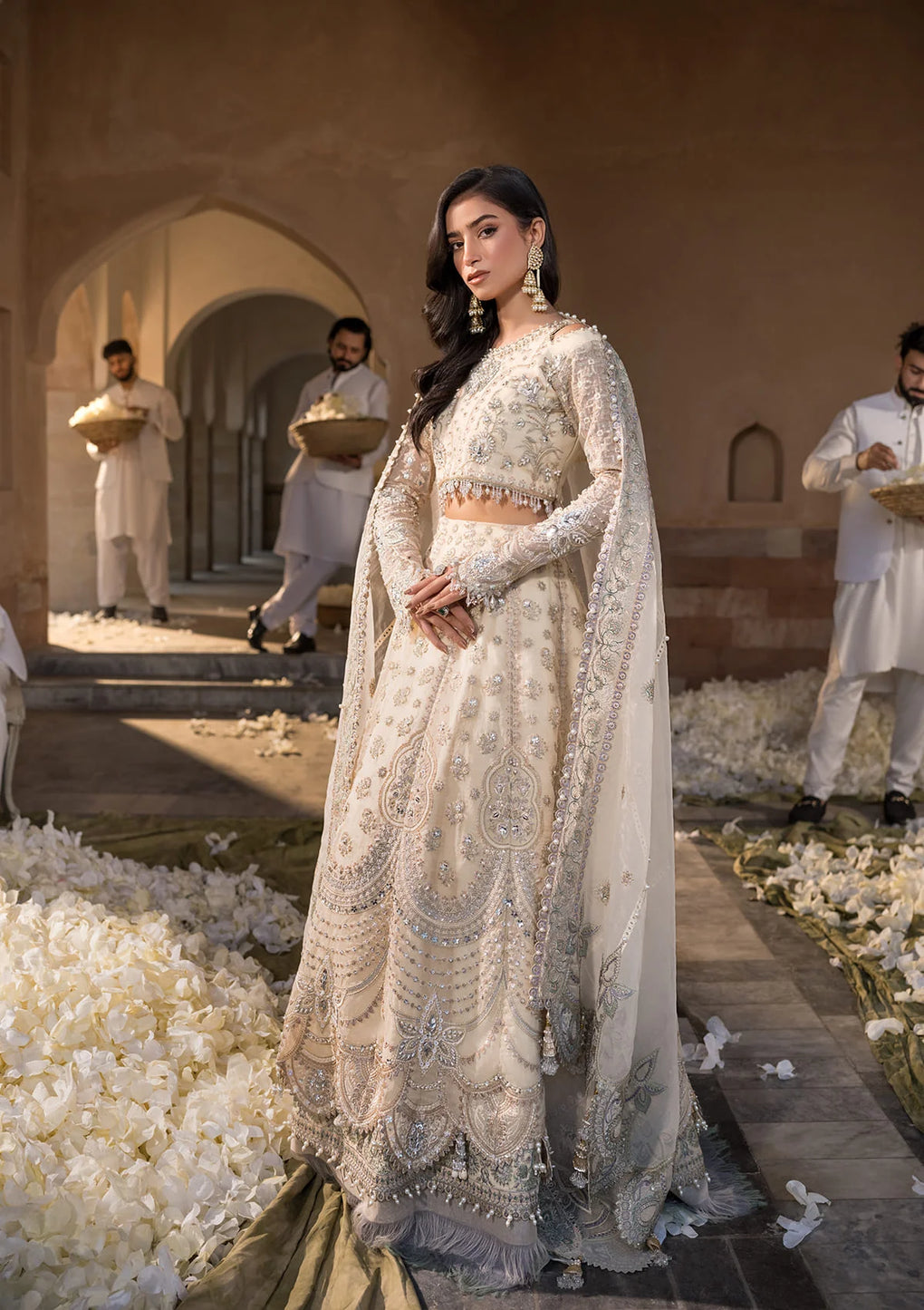 Elaf Premium | Formal Handwork Collection | EFH-06 GHAZAL - by - Libasekhas UK - Registered Vendor of : Elaf Premium - 100% Original Designer Dresss