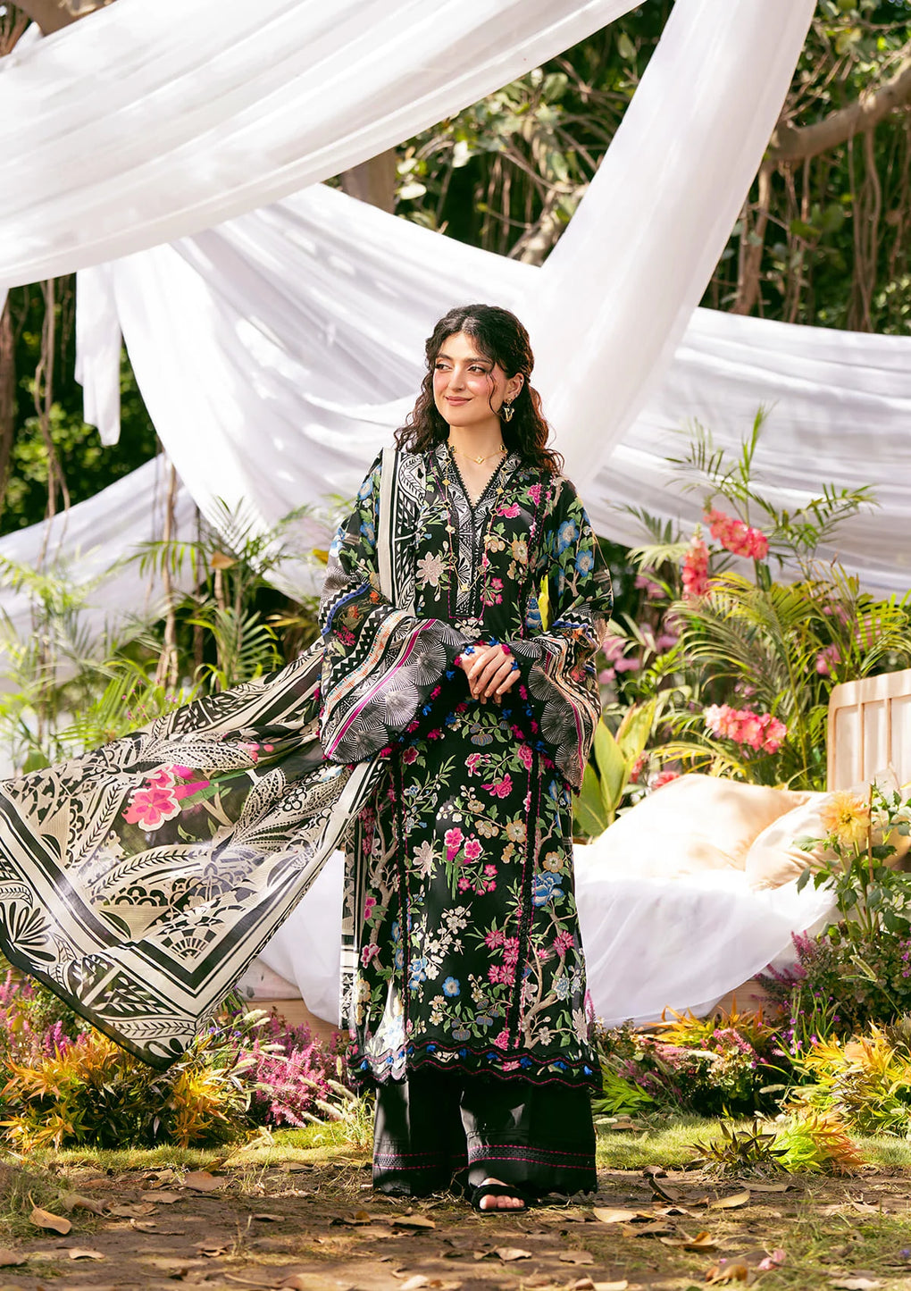 Elaf Premium | Prints 25 | EPS-8B ELAROSE - by - Libasekhas UK - Registered Vendor of : Elaf Premium - 100% Original Designer Dresss