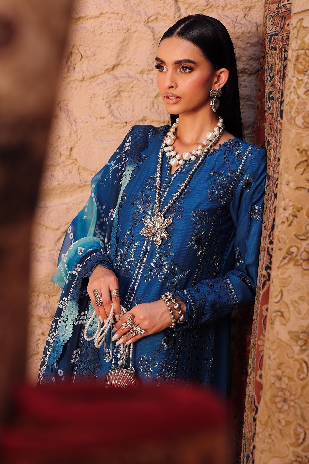 Nureh | Bazaar Lawn | NE-160 - by - Libasekhas UK - Registered Vendor of : Nureh - 100% Original Designer Dresss