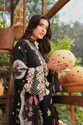 Maryam Hussain | Luxury Lawn 26 | Noir - by Libasekhas UK - Registered Vendor of : Maryam Hussain - 100% Original Designer Dress