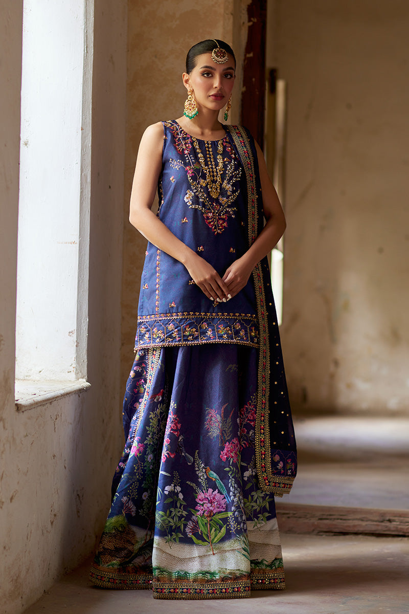 Mina Hassan | Formal Dholki Collection | Hannah - by - Libasekhas UK - Registered Vendor of : Mina Hassan - 100% Original Designer Dresss