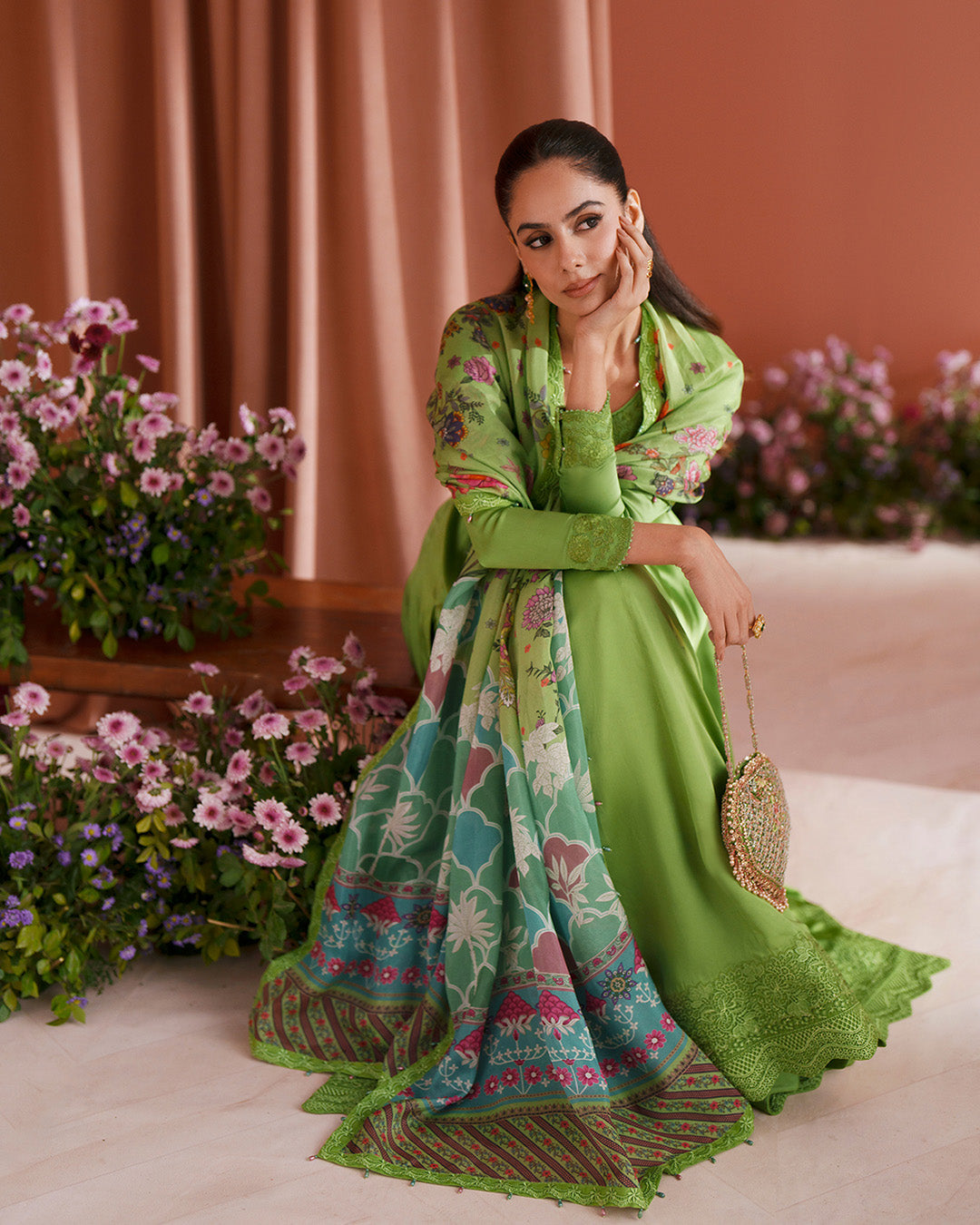 Faiza Saqlain | Roim Silk Edit | Gomana