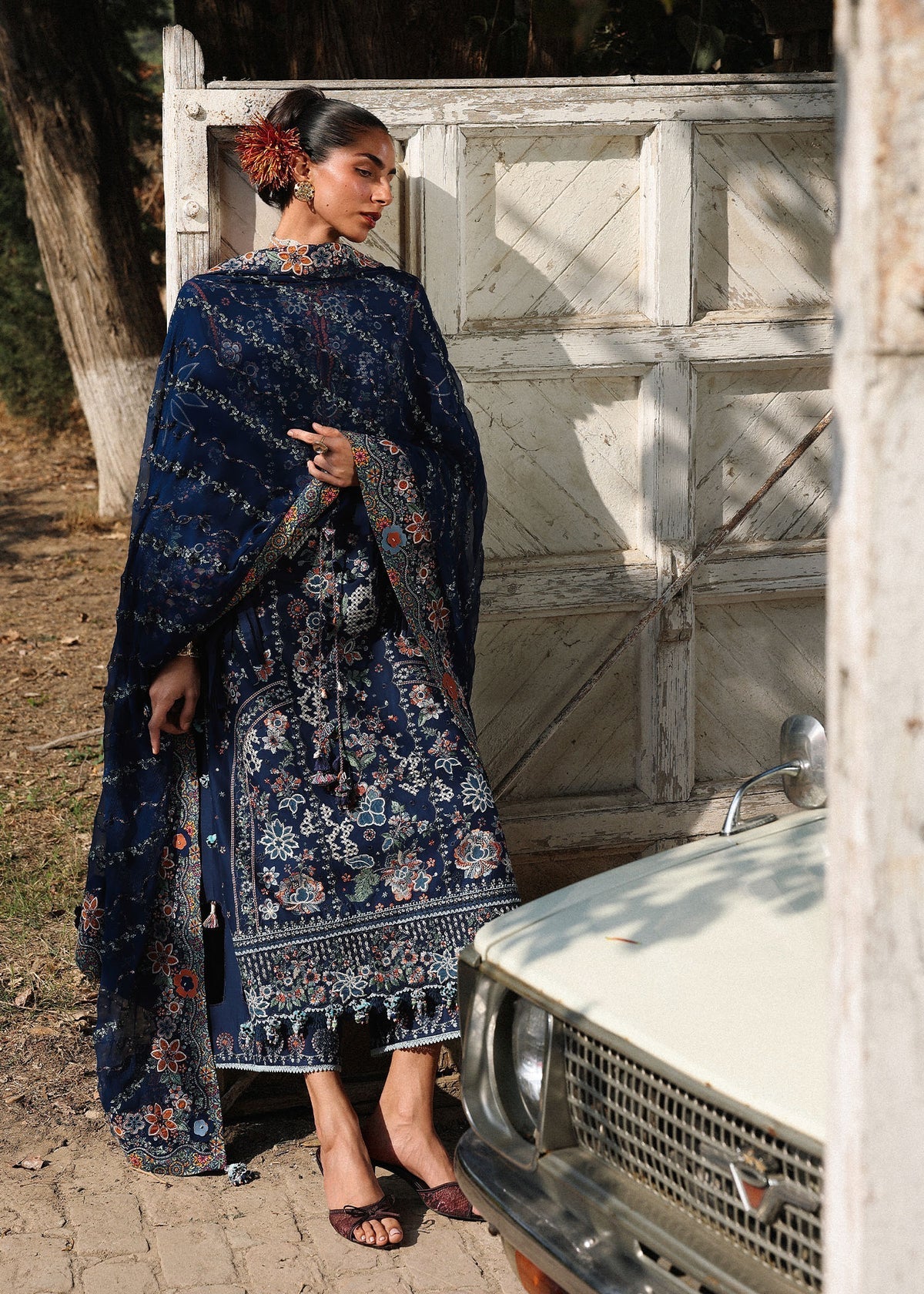 Hussain Rehar | Kalabagh Luxury Lawn 26 | Amalfi - by Libasekhas UK - Registered Vendor of : Hussain Rehar - 100% Original Designer Dress