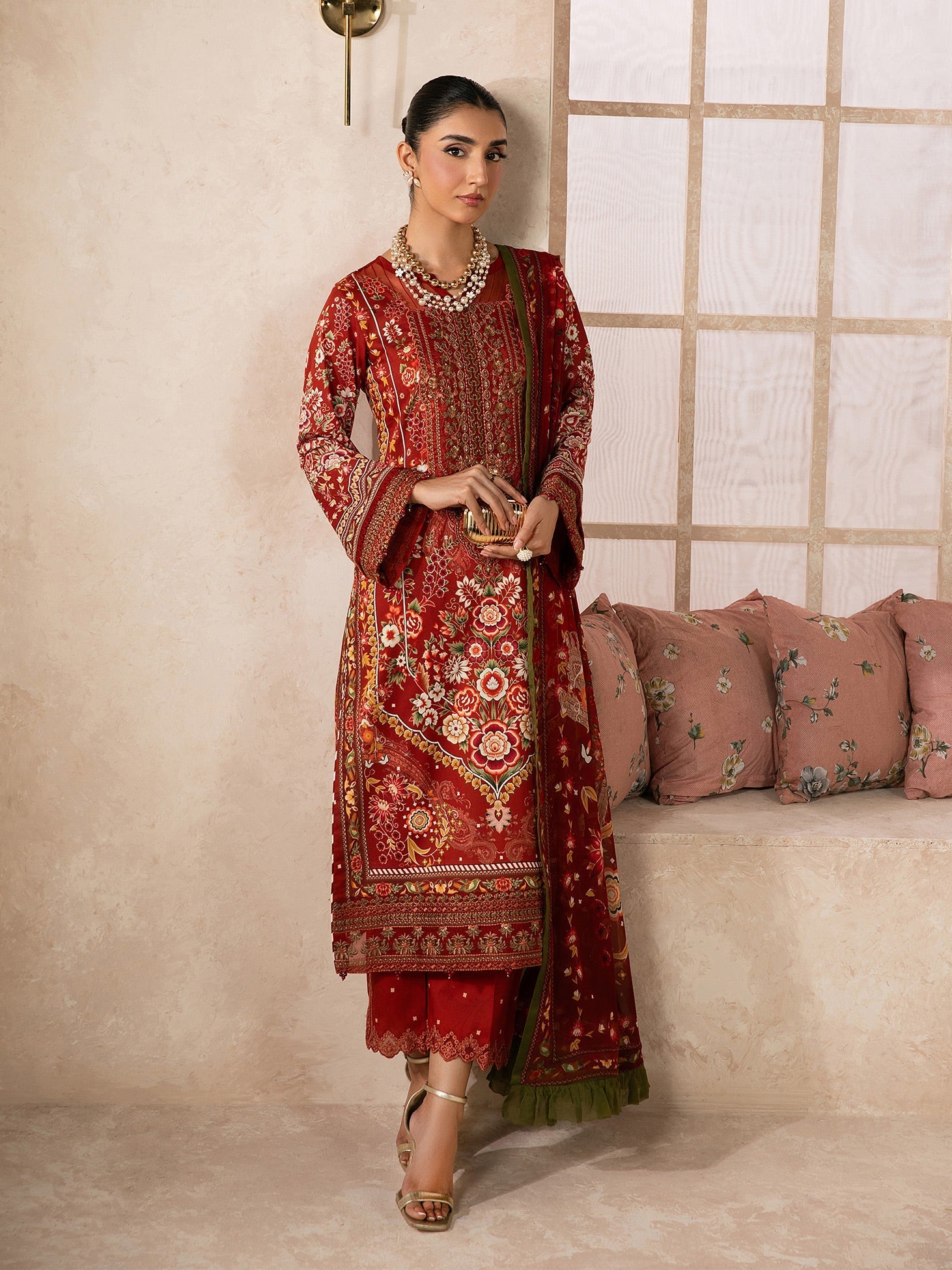 Gulaal | Syra Lawn 26 | Calyx SKU D - 7 - by Libasekhas UK - Registered Vendor of : Gulaal - 100% Original Designer Dress