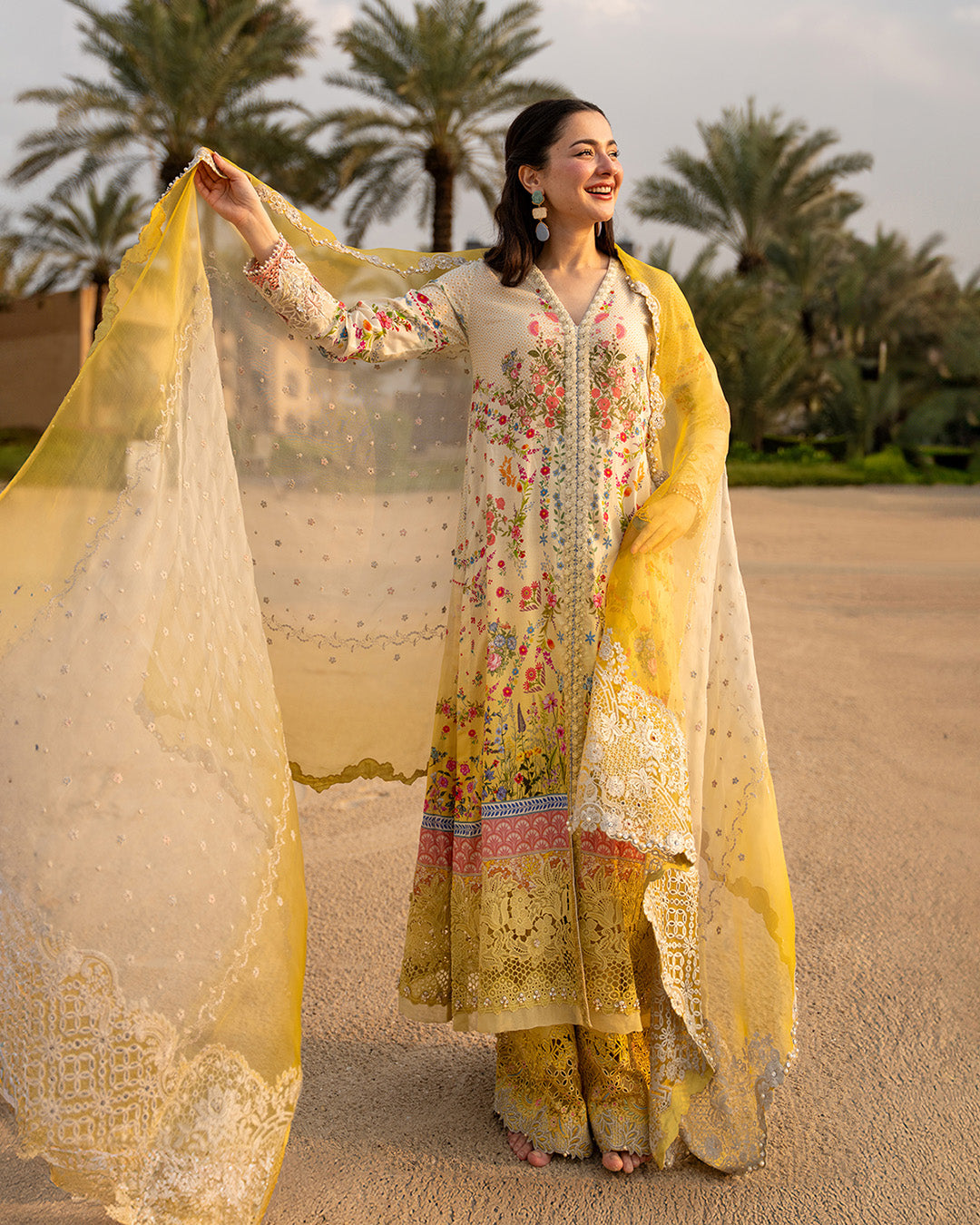 Faiza Saqlain | AYA - Unstitched Luxury Lawn '26 | Arta - by Libasekhas UK - Registered Vendor of : Faiza Saqlain - 100% Original Designer Dress