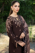 Farasha | Eminence Khaddar 25 | Woodmist - by Libasekhas UK - Registered Vendor of : Farasha - 100% Original Designer Dress