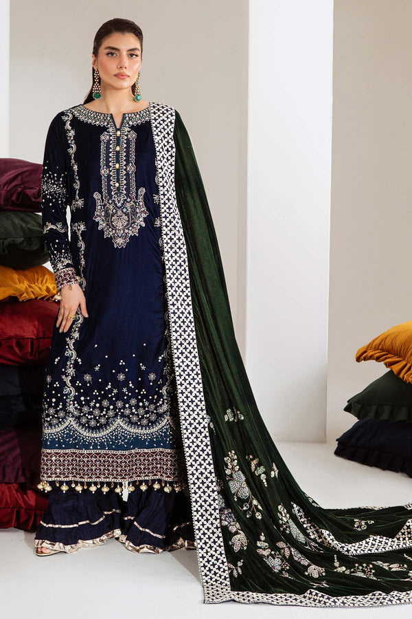 Nureh | Maya Velvet | NW-109 - by Libasekhas UK - Registered Vendor of : Nureh - 100% Original Designer Dress