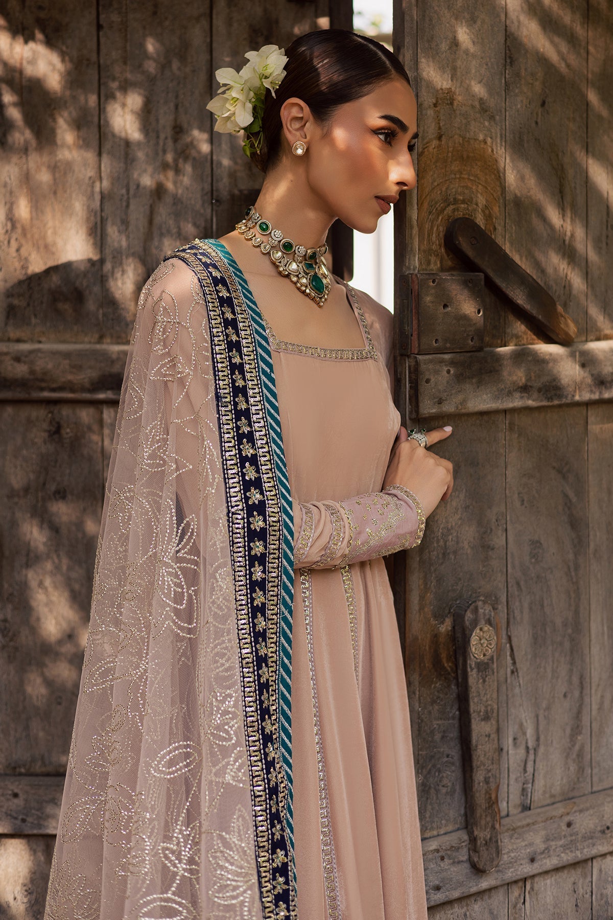 Nureh | Maya Velvet | NW-117 - by Libasekhas UK - Registered Vendor of : Nureh - 100% Original Designer Dress