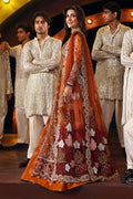 Nureh | Jhoomro Formals | NL-80 Zardozi - by Libasekhas UK - Registered Vendor of : Nureh - 100% Original Designer Dress