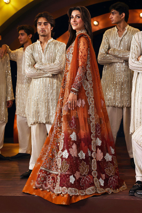 Nureh | Jhoomro Formals | NL-80 Zardozi - by Libasekhas UK - Registered Vendor of : Nureh - 100% Original Designer Dress