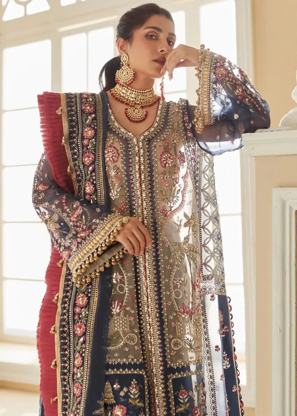 Elan | Wedding Festive 23 | LALEH (EC23-04) - by - Libasekhas UK - Registered Vendor of : Elan - 100% Original Designer Dresss