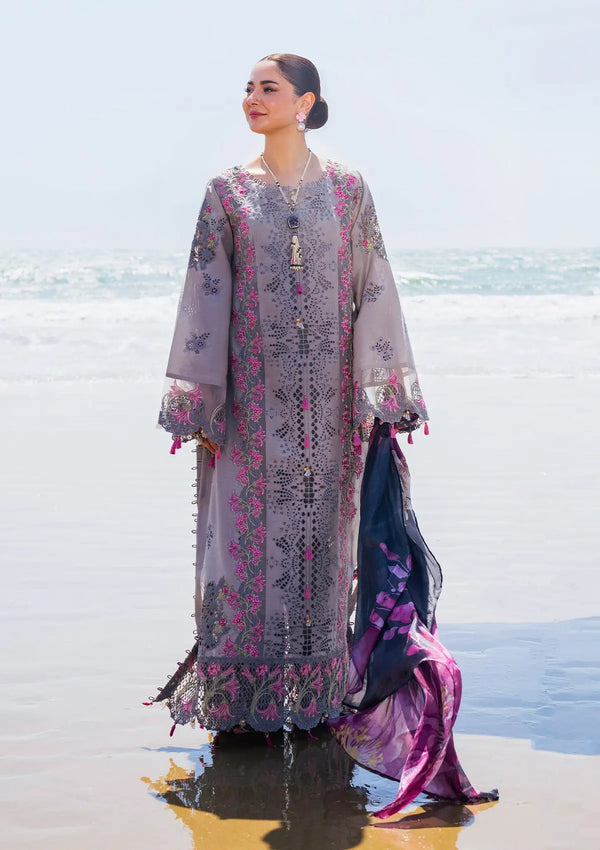 Elaf Premium | Hai Kuch Festive Lawn 24 | EHK-04 Alyaanah - by - Libasekhas UK - Registered Vendor of : Elaf Premium - 100% Original Designer Dresss