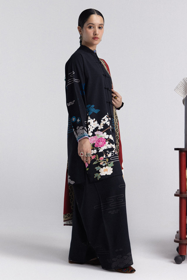 Zara ShahJahan | Coco Prints Winter 26 | Hana-2A - by Libasekhas UK - Registered Vendor of : Zara ShahJahan - 100% Original Designer Dress
