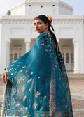 Hussain Rehar | Kalabagh Luxury Lawn 26 | Azraq - by Libasekhas UK - Registered Vendor of : Hussain Rehar - 100% Original Designer Dress