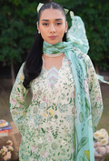 Humdum | Gardenia Lawn 24 | Printkari Lawn PLG 07 - by - Libasekhas UK - Registered Vendor of : HumDum - 100% Original Designer Dresss