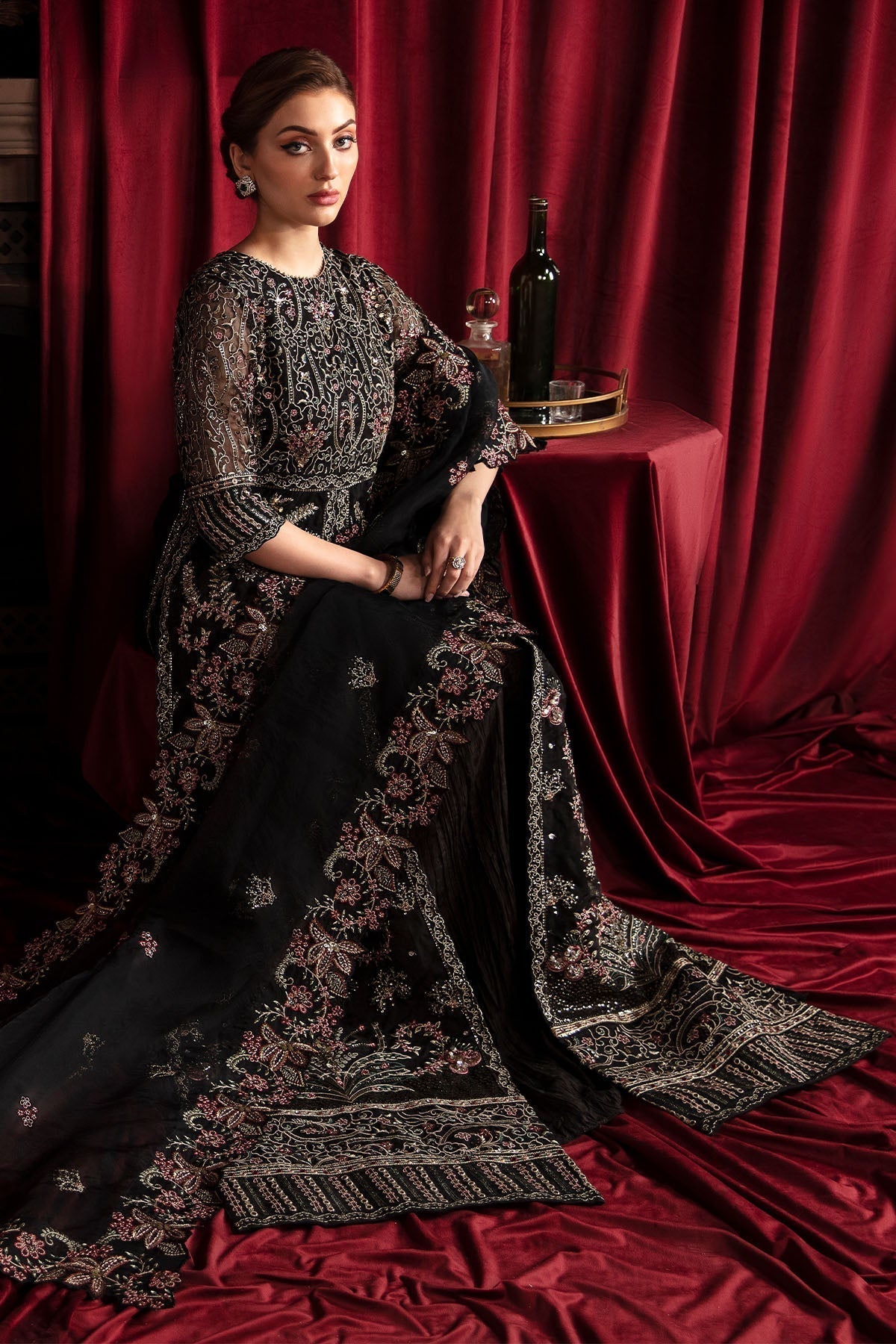 Nureh | Elanora Formal 24 | ROSE - by - Libasekhas UK - Registered Vendor of : Nureh - 100% Original Designer Dresss