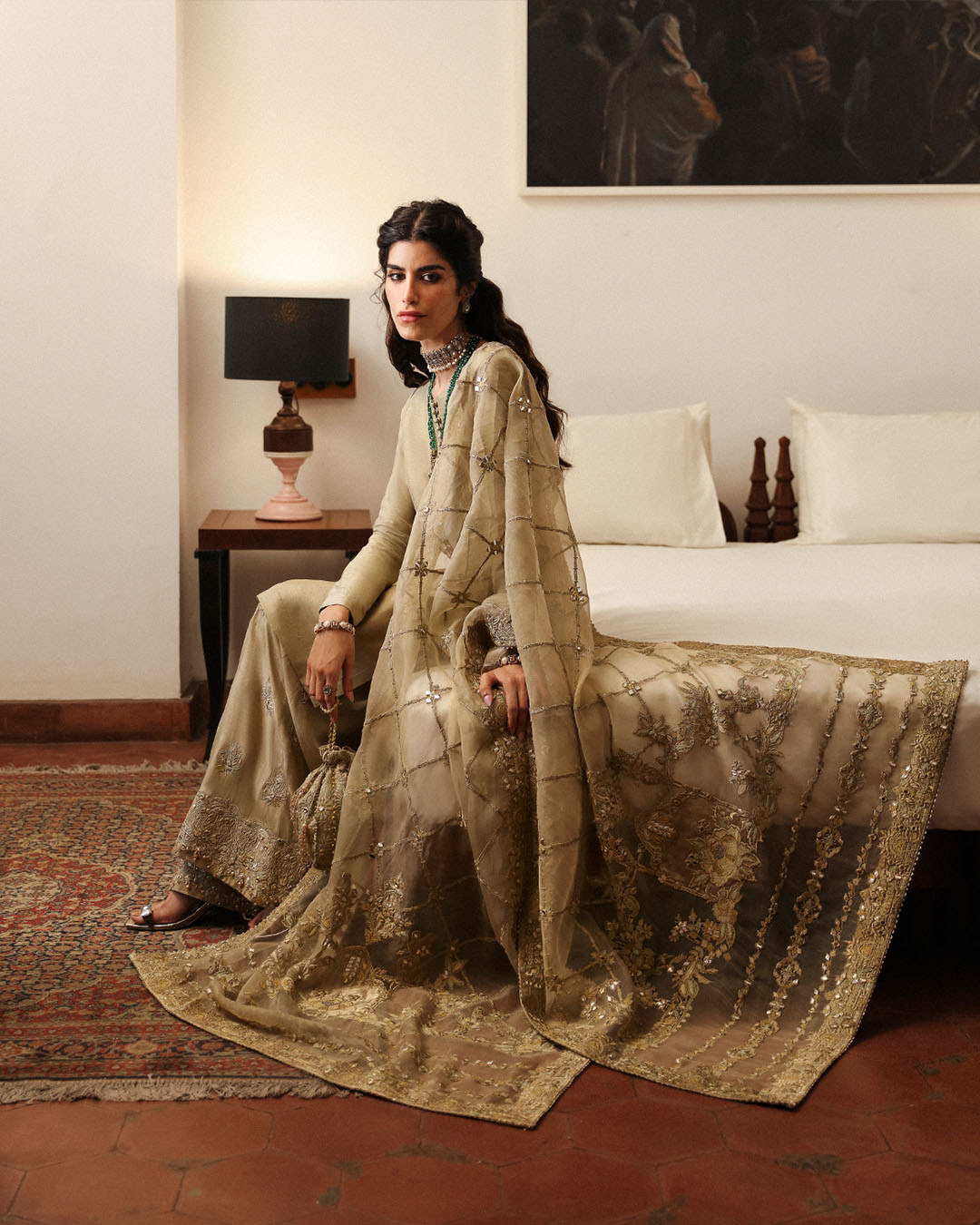 Faiza Saqlain | Mehermah Luxe Formals | Nainsi - by - Libasekhas UK - Registered Vendor of : Faiza Saqlain - 100% Original Designer Dresss