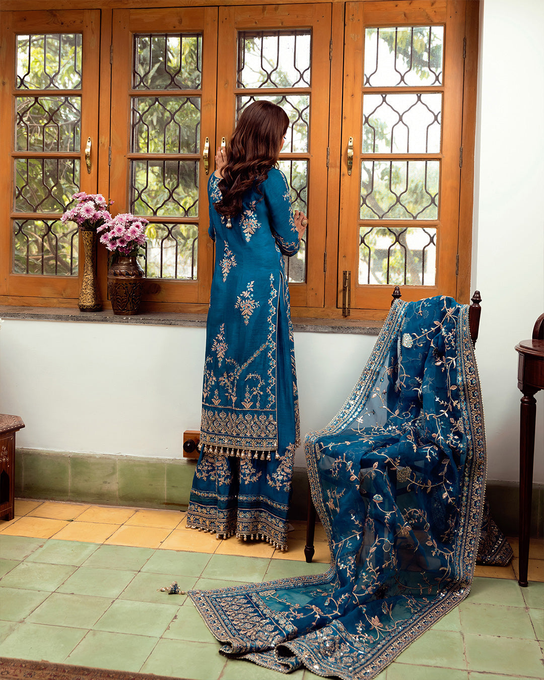 Faiza Saqlain | Nira Festive | Ariya - by - Libasekhas UK - Registered Vendor of : Faiza Saqlain - 100% Original Designer Dresss