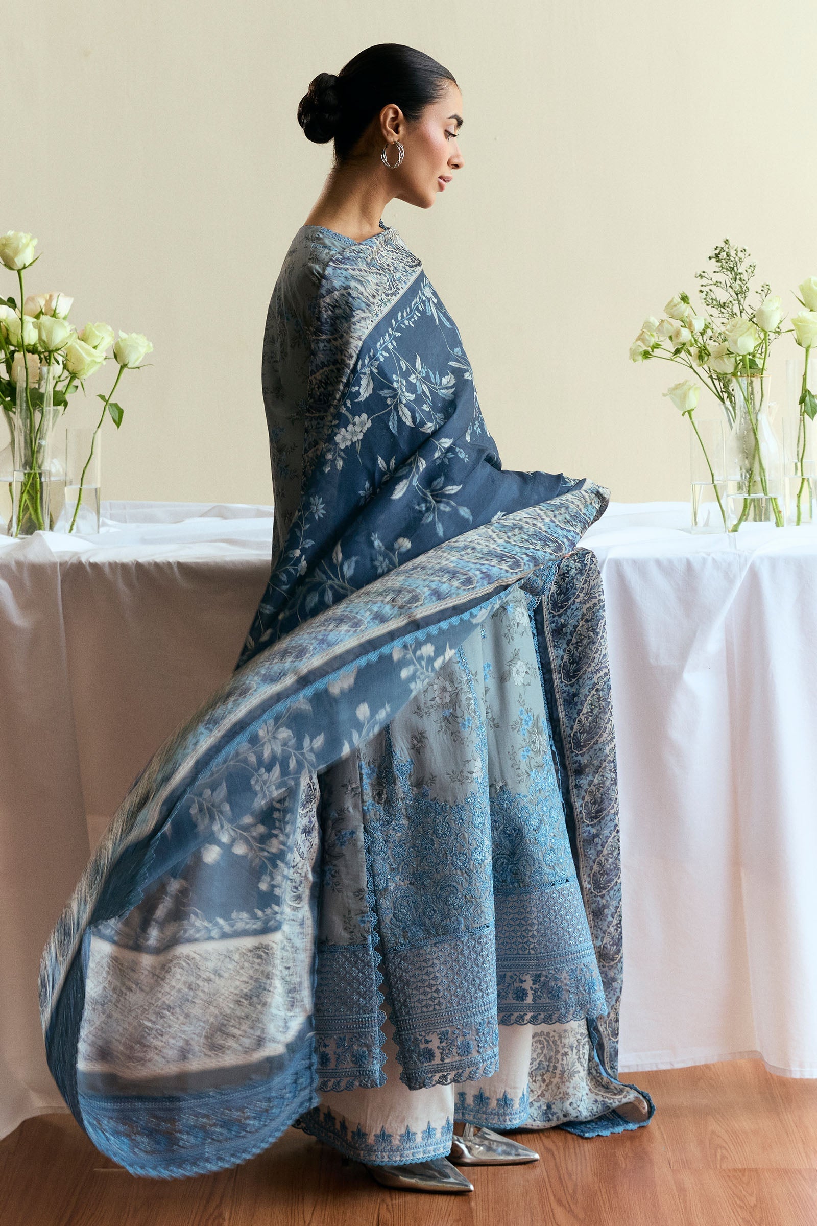 Zara Shahjahan | Coco Eid Edit | Fleuron-D6 - by - Libasekhas UK - Registered Vendor of : Zara Sahjahan - 100% Original Designer Dresss