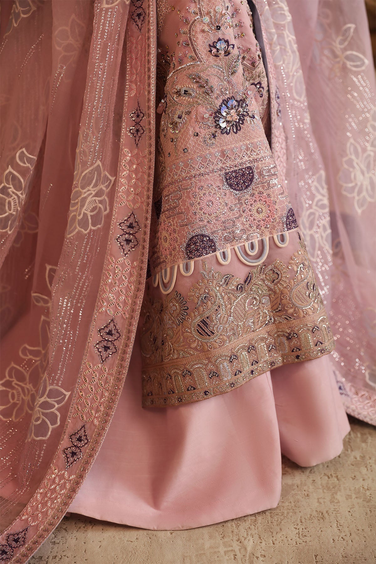 Nureh | Jhoomro Wedding Formals | NL-69 RANIA - by - Libasekhas UK - Registered Vendor of : Nureh - 100% Original Designer Dresss