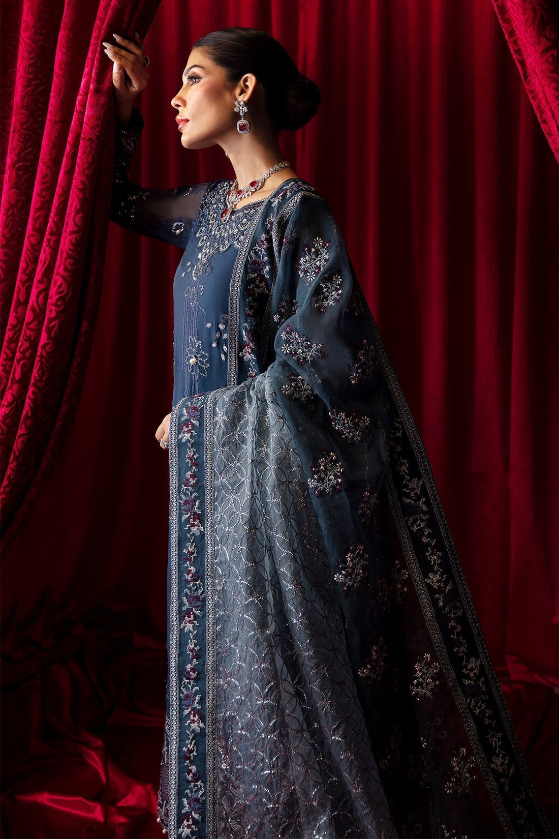 Nureh | Elanora Formal 24 | NEL-52-Cielle - by - Libasekhas UK - Registered Vendor of : Nureh - 100% Original Designer Dresss