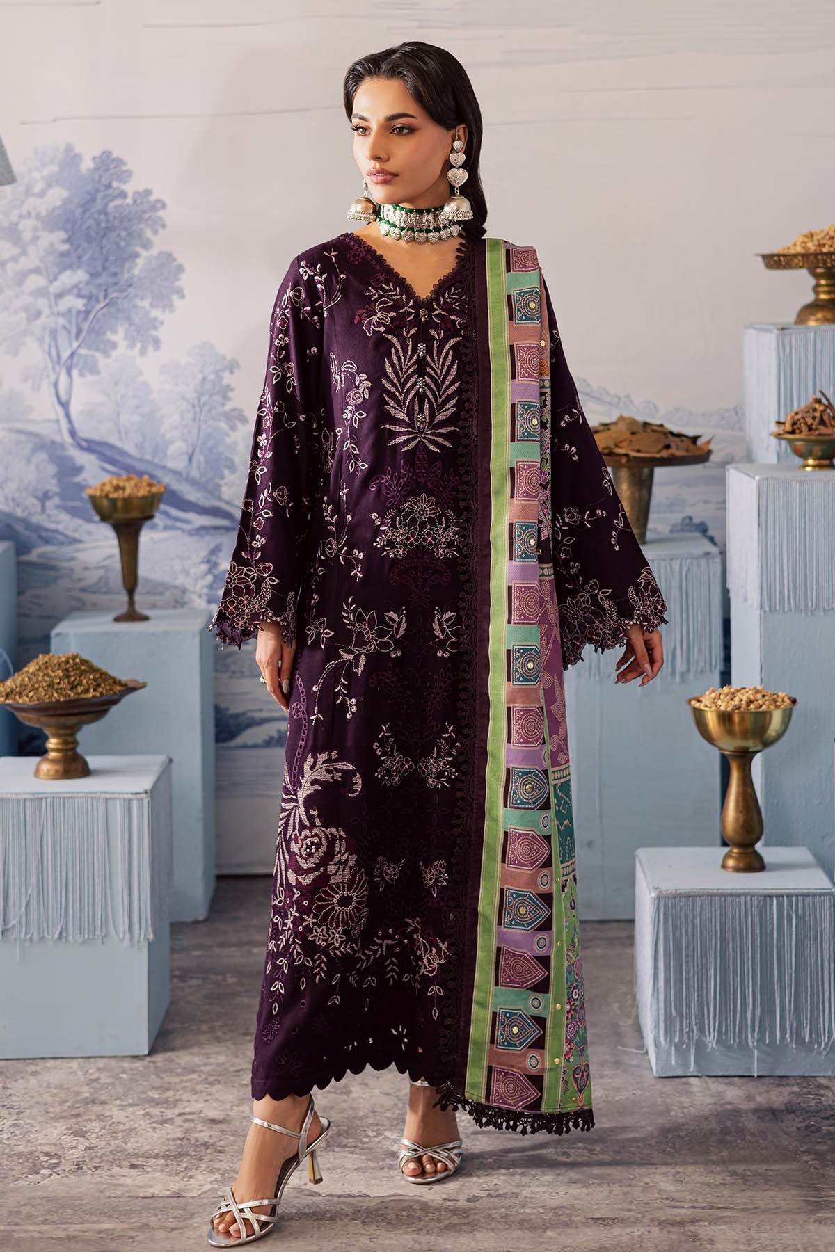Nureh | Bazaar Luxe 25 | NE-208 - by Libasekhas UK - Registered Vendor of : Nureh - 100% Original Designer Dress