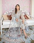Gulaal | Wedding Formals | Avenir Embroidered Net 3-Piece Suit WS-01 - by - Libasekhas UK - Registered Vendor of : Gulaal - 100% Original Designer Dresss