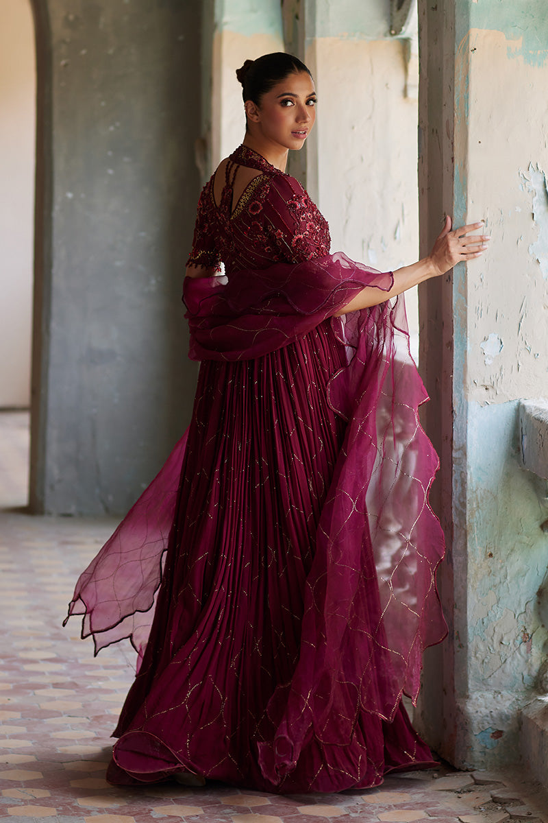 Mina Hassan | Formal Dholki Collection | Arooba - by - Libasekhas UK - Registered Vendor of : Mina Hassan - 100% Original Designer Dresss