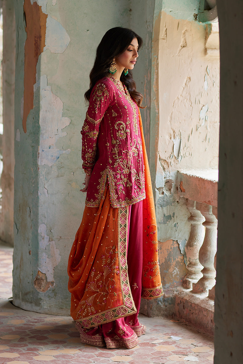 Mina Hassan | Formal Dholki Collection | Adara - by - Libasekhas UK - Registered Vendor of : Mina Hassan - 100% Original Designer Dresss