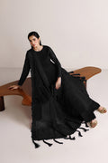 Farasha | Chiffon Essentials 26 | Black Dahlia - by Libasekhas UK - Registered Vendor of : Farasha - 100% Original Designer Dress