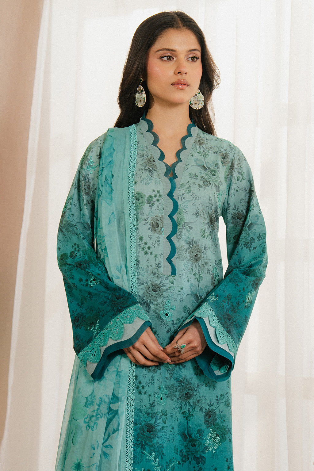 Ayzel | Armelia Printed Lawn 25 | Esmera - by - Libasekhas UK - Registered Vendor of : Ayzel - 100% Original Designer Dresss