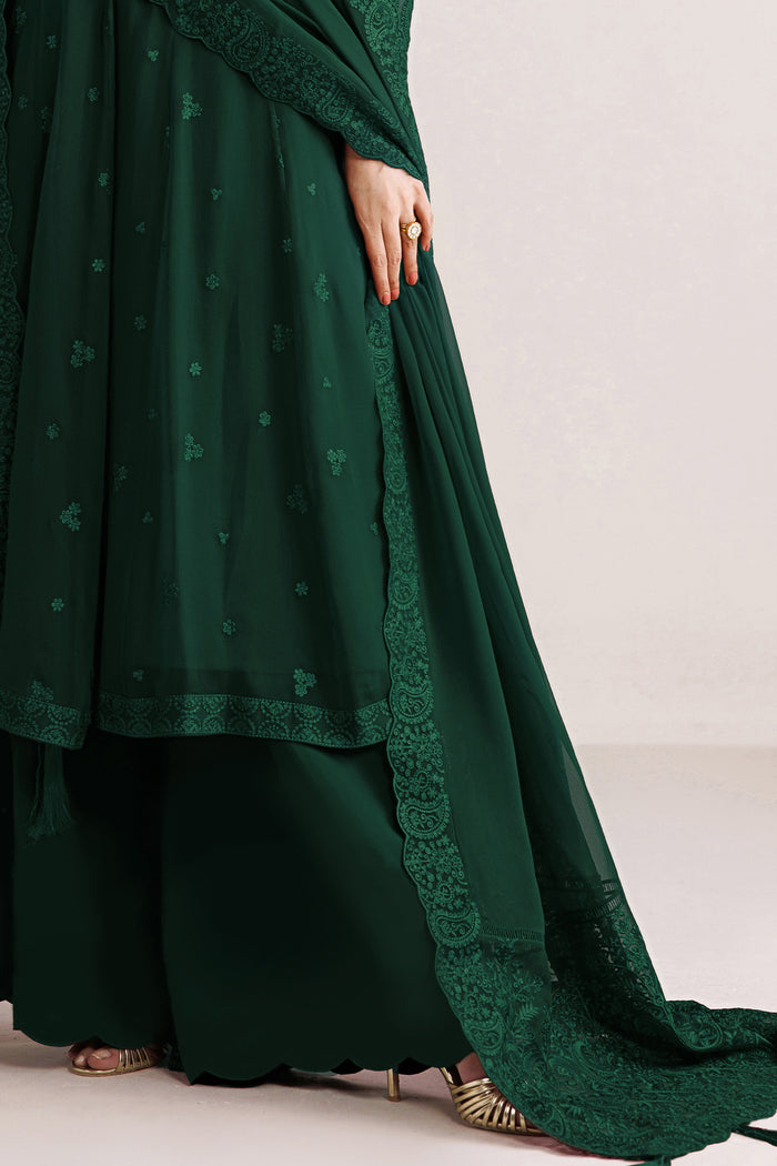 Farasha | Chiffon Essentials 26 | Jade Mosaic - by Libasekhas UK - Registered Vendor of : Farasha - 100% Original Designer Dress