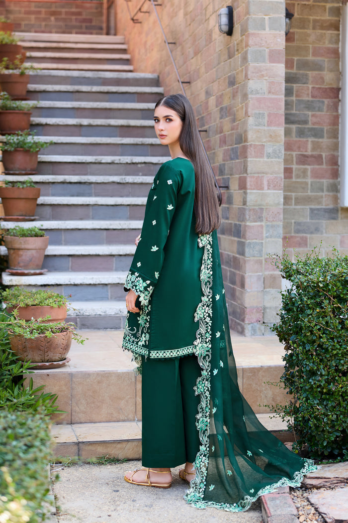 Farasha | Sorine Summer 26 | Green Elegance - by Libasekhas UK - Registered Vendor of : Farasha - 100% Original Designer Dress
