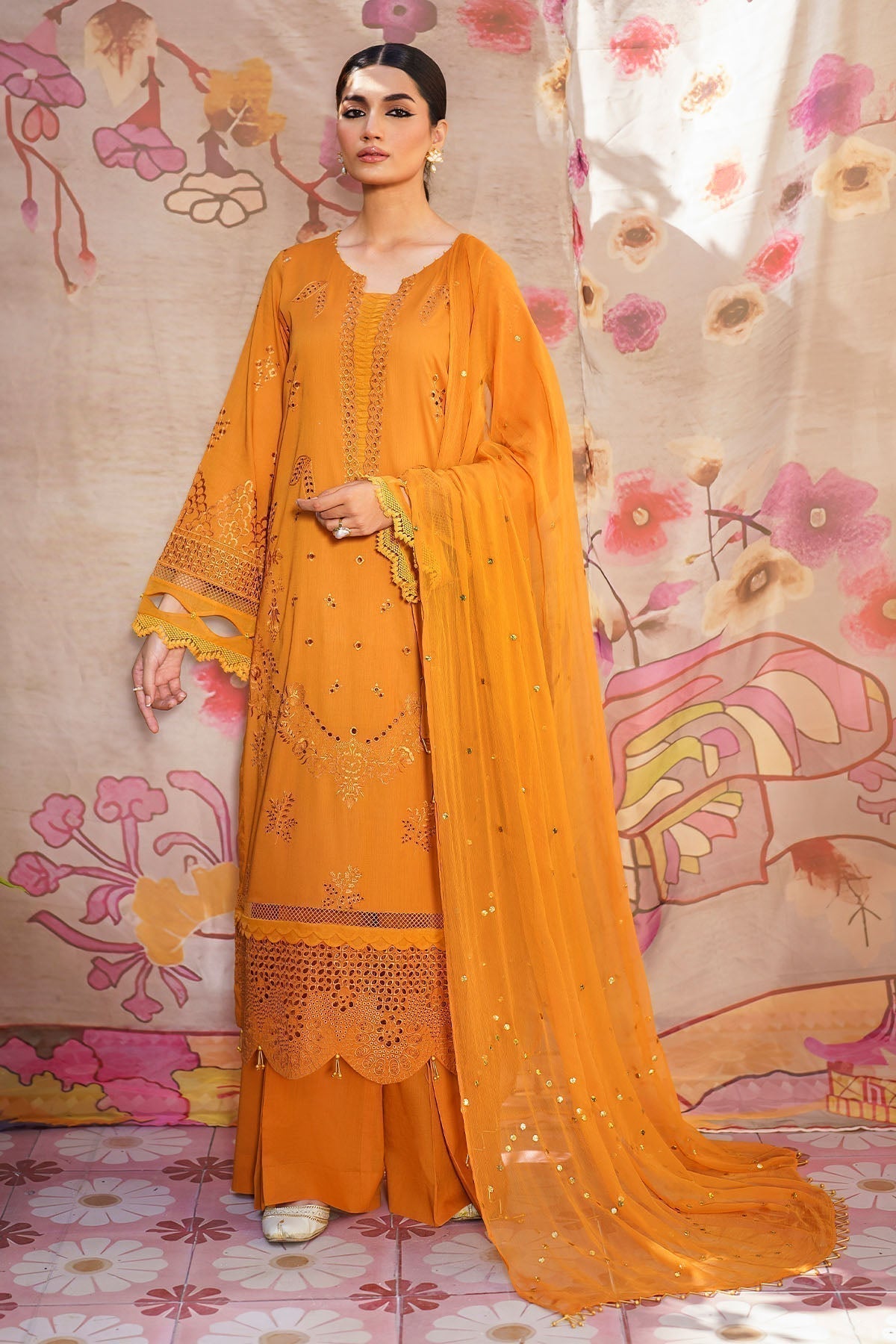Nureh | Bazaar Lawn | NS-138 - by - Libasekhas UK - Registered Vendor of : Nureh - 100% Original Designer Dresss
