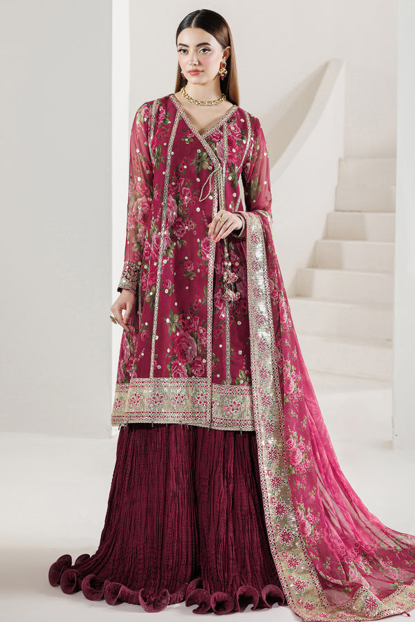 Farasha | Formals 26 | Rouge Reign - by Libasekhas UK - Registered Vendor of : Farasha - 100% Original Designer Dress