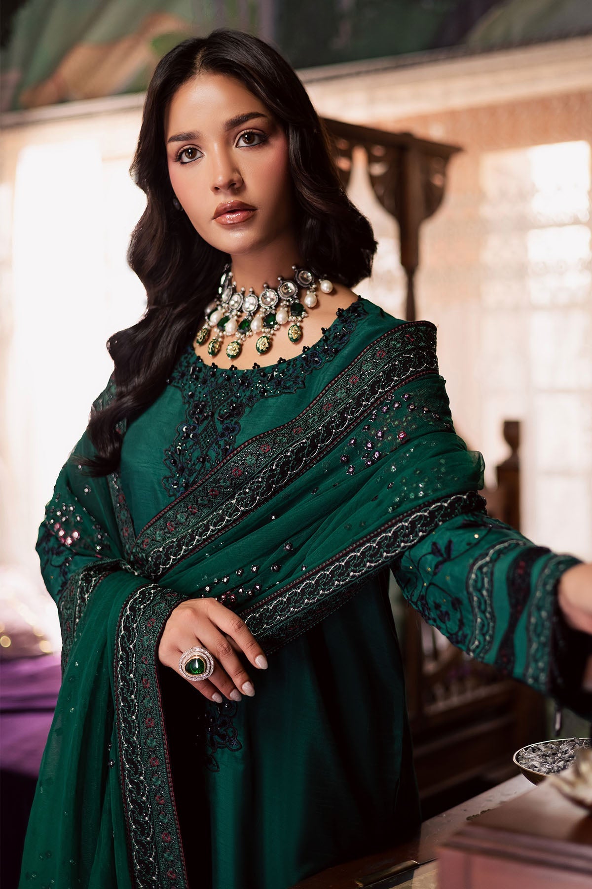 Nureh | Nur Mahal | NE-196 - by Libasekhas UK - Registered Vendor of : Nureh - 100% Original Designer Dress