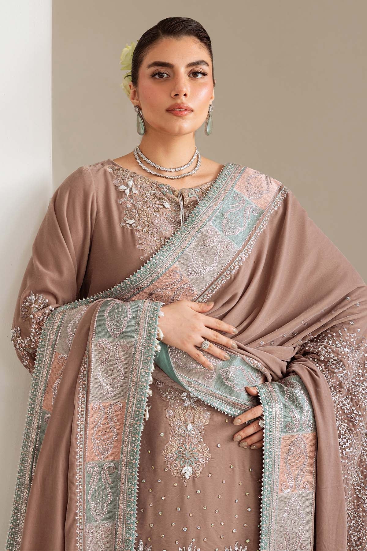 Nureh | Maya Velvet | NW-112 - by Libasekhas UK - Registered Vendor of : Nureh - 100% Original Designer Dress