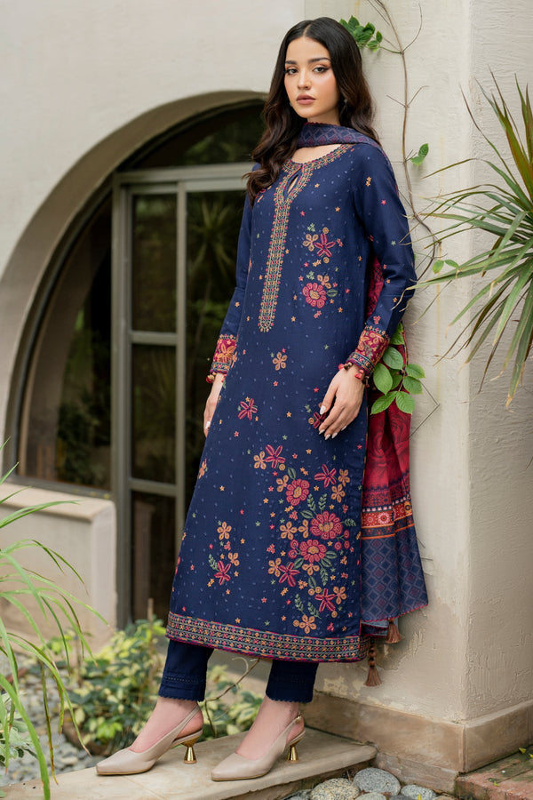 Jazmin | Winter Edition 24 | KHADDAR UW-0051 - by - Libasekhas UK - Registered Vendor of : Jazmin - 100% Original Designer Dresss