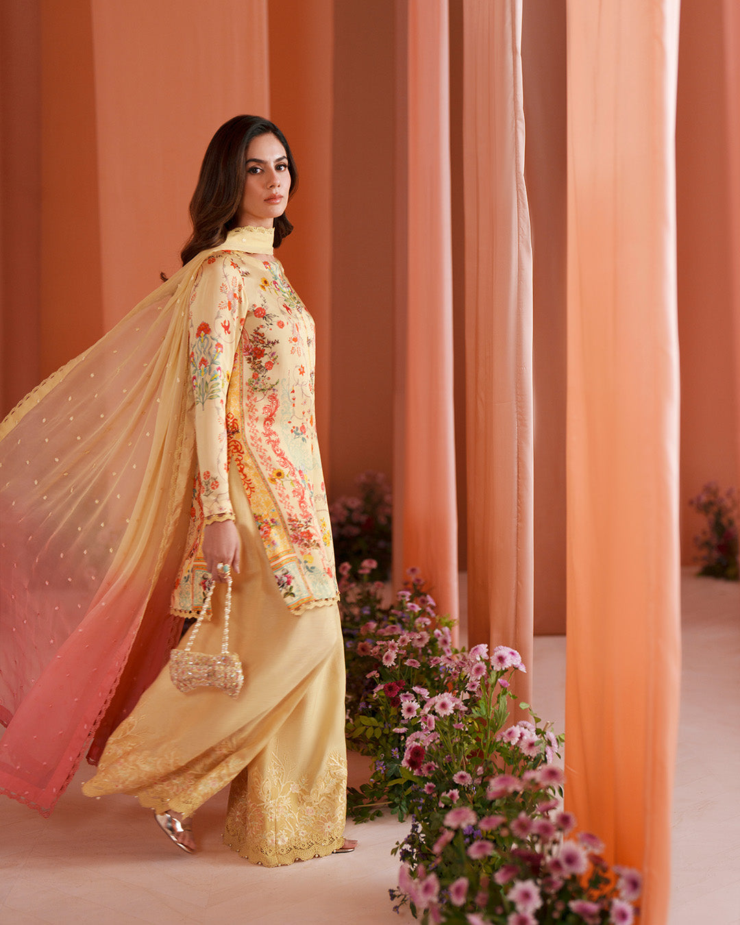 Faiza Saqlain | Roim Silk Edit | Resal - by Libasekhas UK - Registered Vendor of : Faiza Saqlain - 100% Original Designer Dress