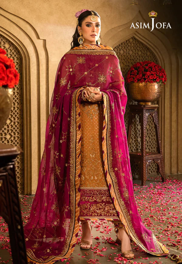 Asim Jofa | Velvet Festive 23 | AJVF-07 - by - Libasekhas UK - Registered Vendor of : Asim Jofa - 100% Original Designer Dresss