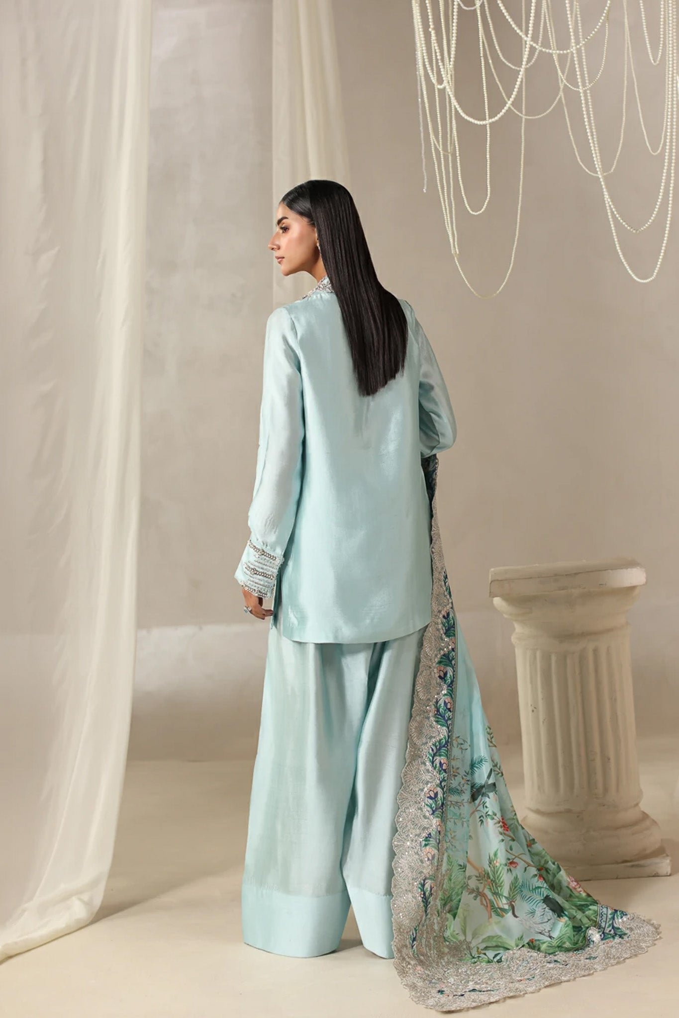 Musferah Saad | Into Twilight | Moonlit Whisper - by Libasekhas UK - Registered Vendor of : Musferah Saad - 100% Original Designer Dress