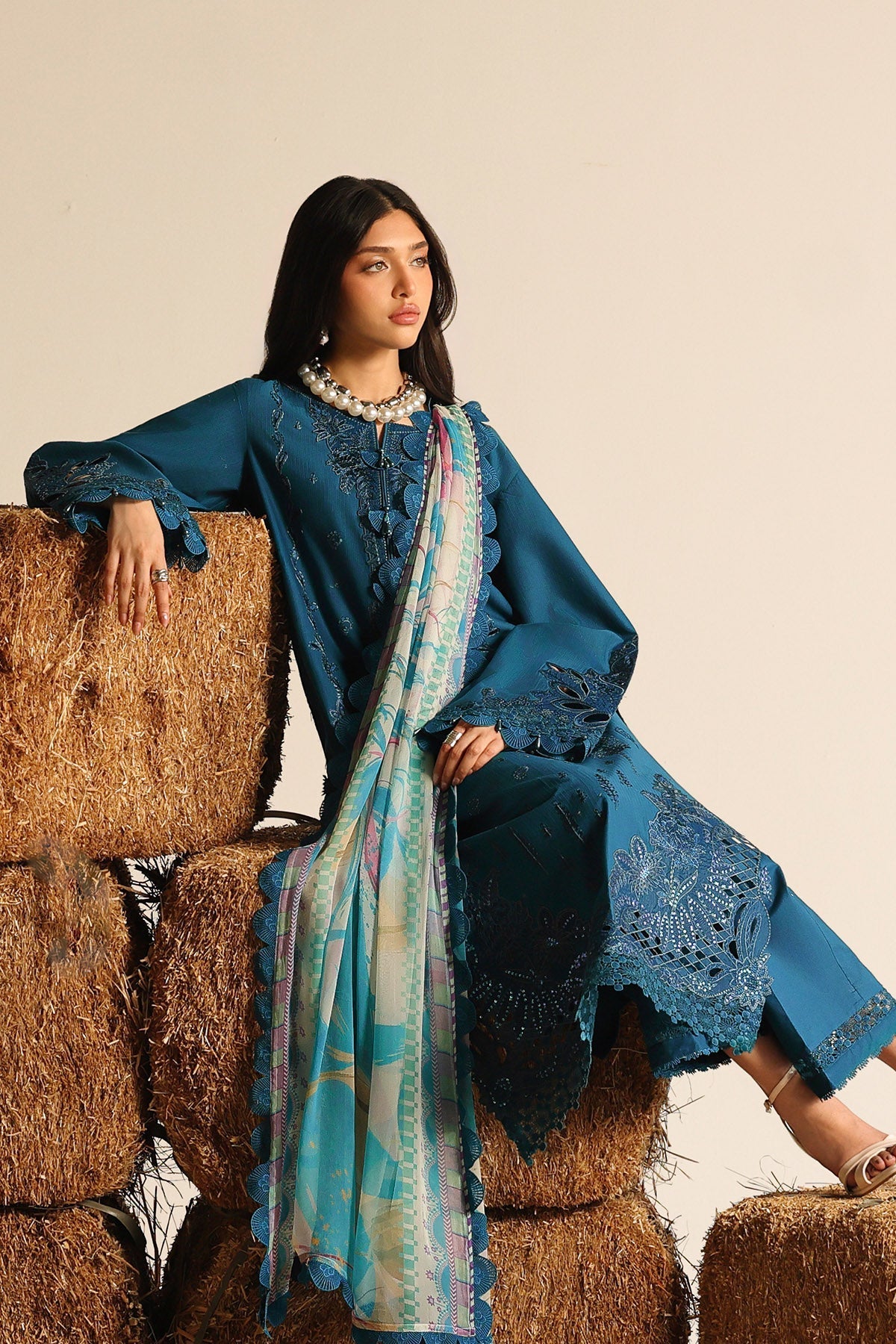 Nureh | Raha Lawn | NE-247 - by Libasekhas UK - Registered Vendor of : Nureh - 100% Original Designer Dress