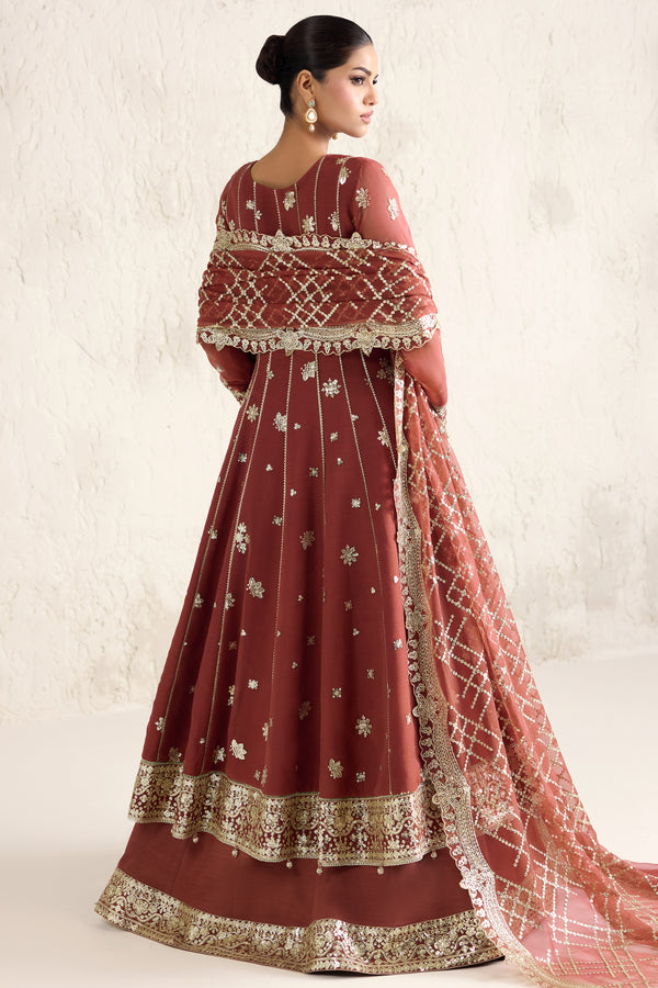 Farasha | Formals 26 | Flame Luxe - by Libasekhas UK - Registered Vendor of : Farasha - 100% Original Designer Dress