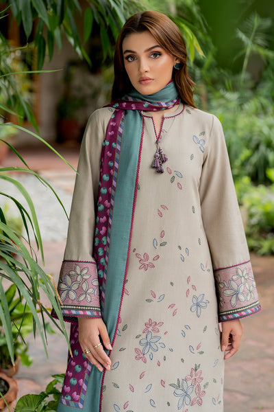 Jazmin | Winter Edition 24 | KHADDAR UW-0052 - by - Libasekhas UK - Registered Vendor of : Jazmin - 100% Original Designer Dresss