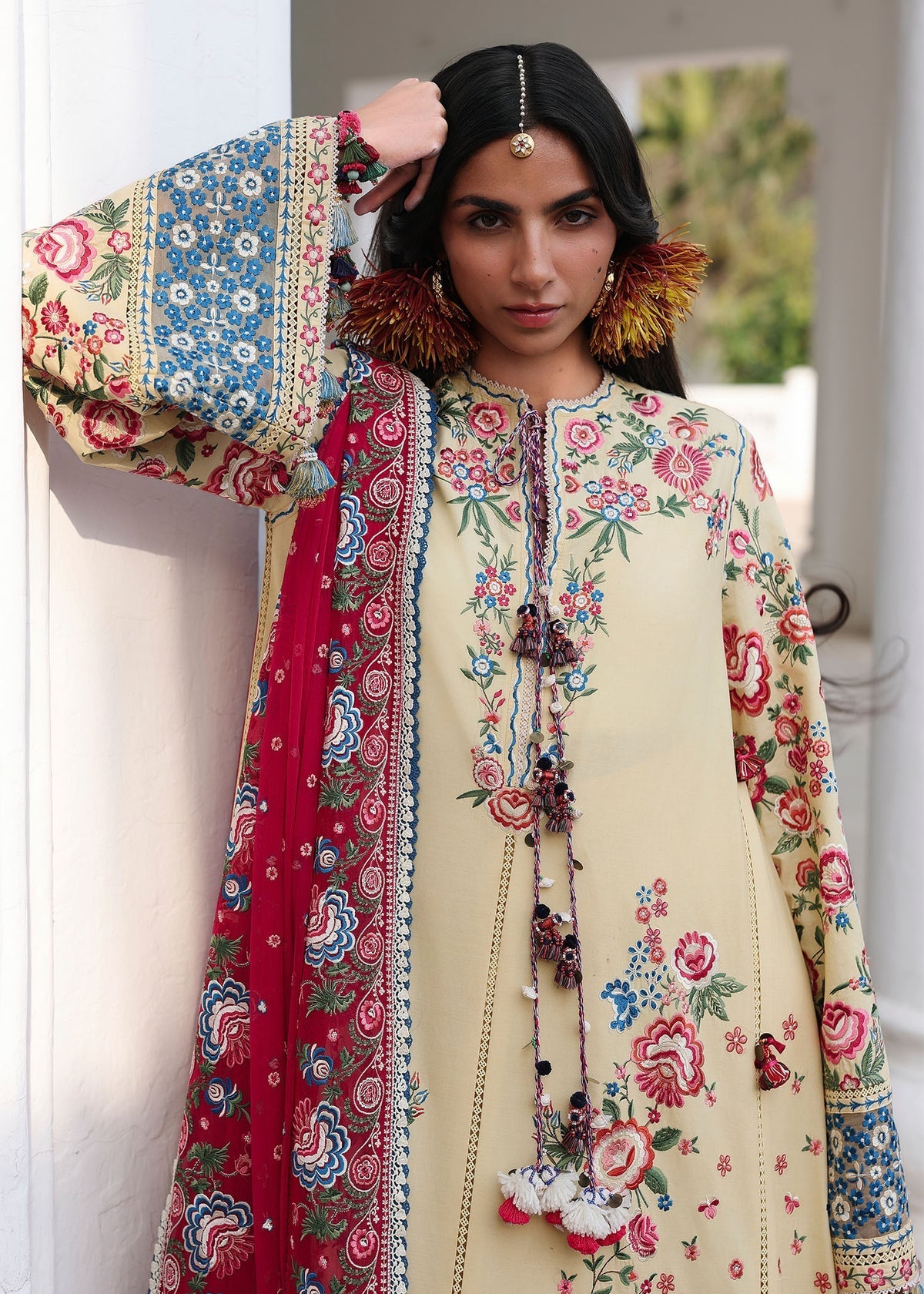 Hussain Rehar | Kalabagh Luxury Lawn 26 | Zubdah - by Libasekhas UK - Registered Vendor of : Hussain Rehar - 100% Original Designer Dress